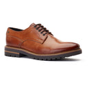 Base London Halsey Waxy Padded Derby Shoes