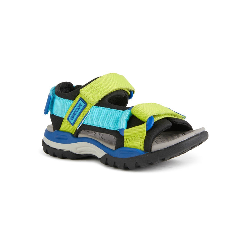 Geox Borealis Sandals for Kids - Breathable, Durable Footwear with 360-Degree Comfort - Perfect Support for Growing Feet in Summer Adventures