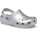 Kids' Classic Glitter Clogs - Sparkly Lightweight Shoes with Pivoting Heel Strap, Croslite Foam for Comfort & Traction, Flexible, Secure Fit
