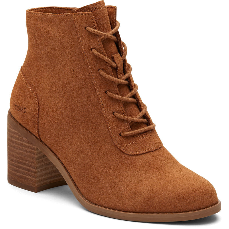 Toms Women Evelyn Lace-Up Heeled Boots