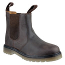 Amblers Chelmsford Dealer Boot Men's Leather Slip-On Chelsea Boot, Durable Rubber Sole, Elastic Gussets, Comfortable and Stylish Everyday Footwear
