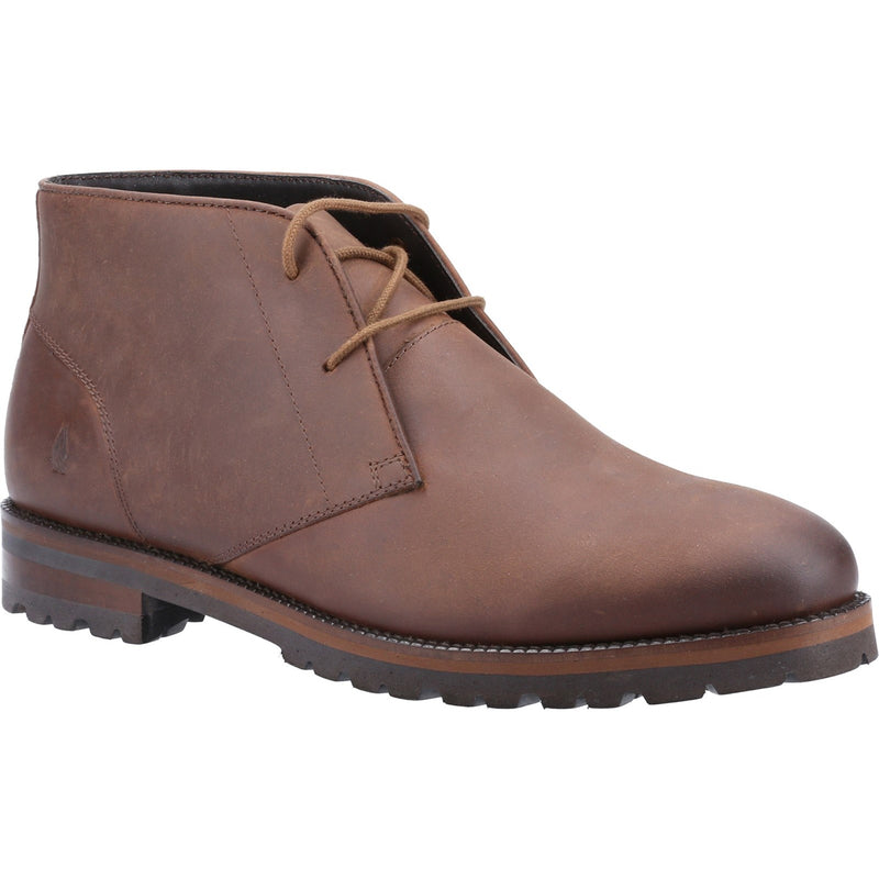 Hush Puppies Mens Timothy Leather Chukka Boots