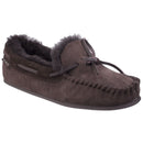 Cotswold Stanway Sheepskin Moccasin Slipper