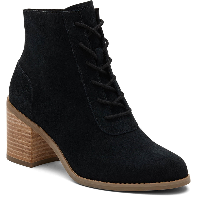 Toms Women Evelyn Lace-Up Heeled Boots