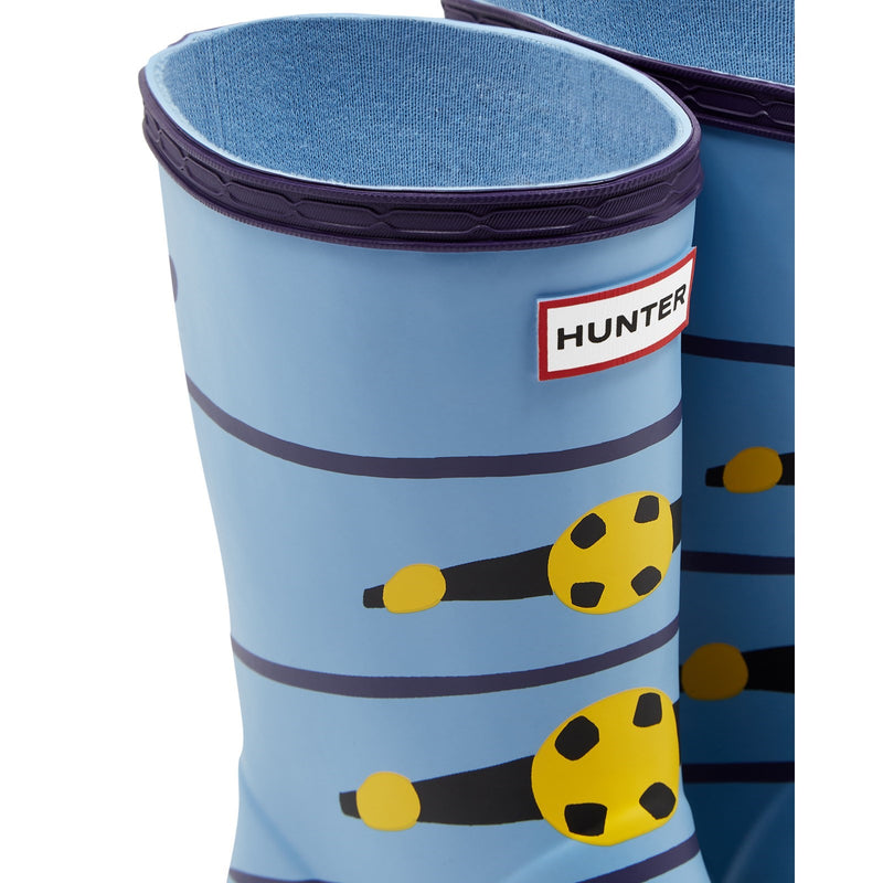 Hunter Kids First Classic Caterpillar Wellington Boot