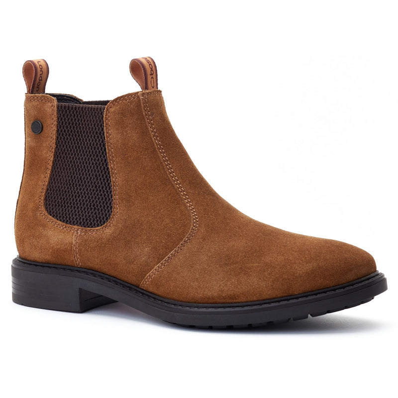 Base London Mens Nelson Suede Chelsea Boots