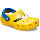 Toddlers' Classic Minions Clogs - Fun, Lightweight Shoes with Minions Graphics, Pivoting Heel Straps, and Iconic Crocs Comfort for Kids