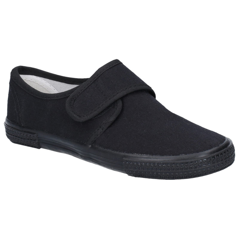 Velcro Boxed Childrens Unisex Touch Fastening Plimsoll