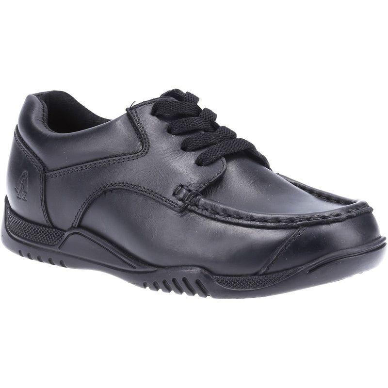 Hush Puppies Boys Hudson Leather School Shoes