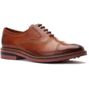 Base London Tatton Toe Cap Derby Shoes