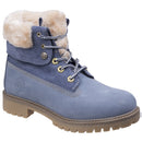 Darkwood Walnut Casual Walking Boots Womens