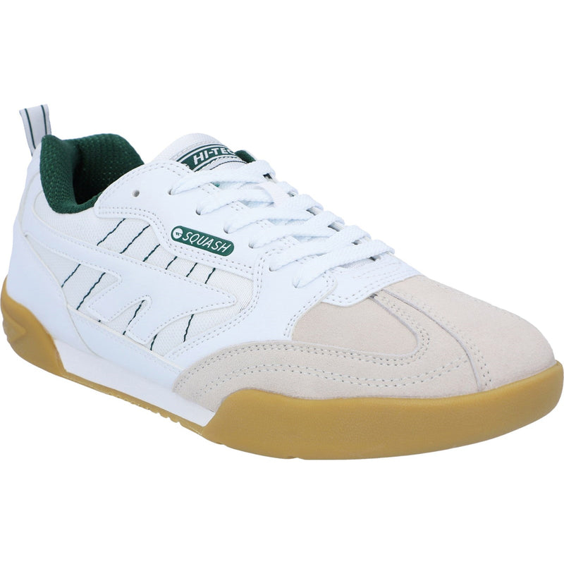 Hi-Tec Squash Unisex Trainers – Lightweight Non-Marking Sports Shoe with Grippy Rubber Sole and Synthetic Upper for Indoor & Outdoor Surfaces