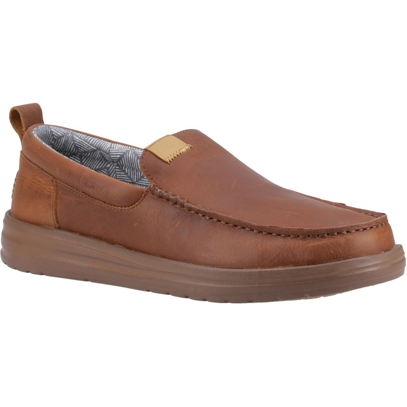 Heydude Wally Grip Moc Craft Leather Shoe