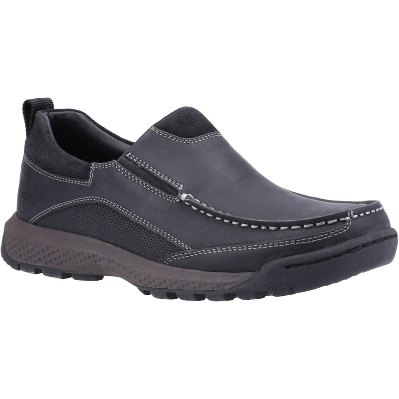 Hush Puppies Men's Duncan Leather Slip On Casual Shoes