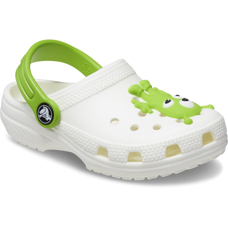 Classic Alien Character Clog - Glow in the Dark Comfort Shoe for Kids, Lightweight Slip-On Design, Breathable with Ventilation Ports. Perfect for Play