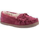 Hush Puppies Addy Suede Faux Fur Slipper