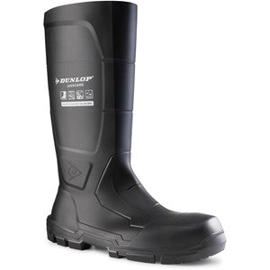 Dunlop Jobguard Full Safety Wellington Black