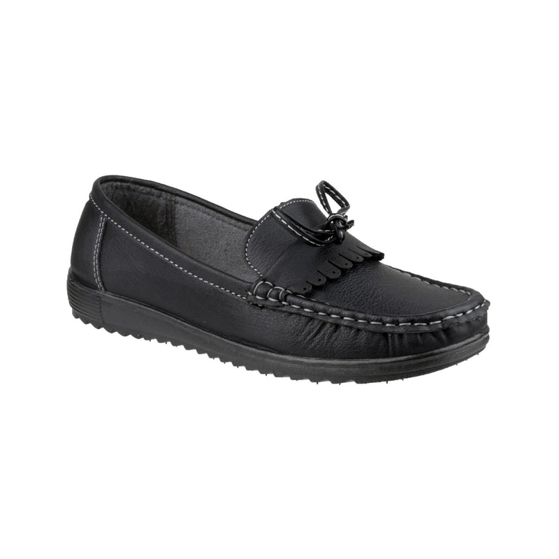 Amblers Elba Scotts of Stow Slip On Shoe Black