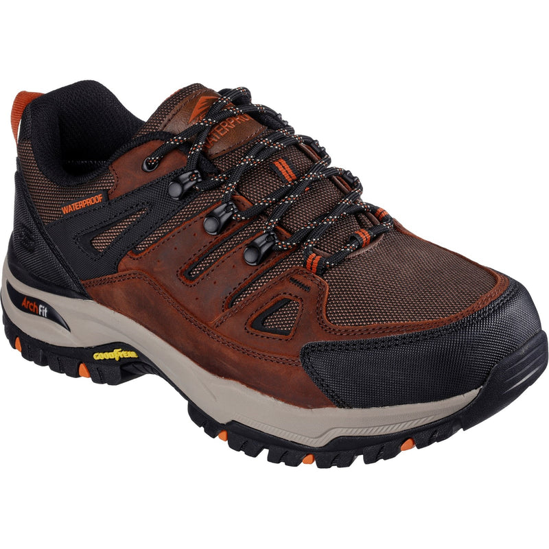 Skechers Relaxed Arch Fit Dawson-Argosa Waterproof Leather Boot