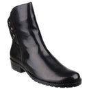 Riva Buttons Womens Ankle Boots