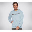 Skechers Skech-Sweats Motion Pullover Hoodie Fleece Fabric