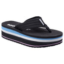 Rocket Dog Black Jimmies OG Web Slip On Sandals