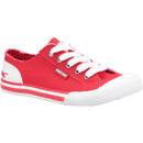 Rocket Dog Jazzin Red Canvas Trainers