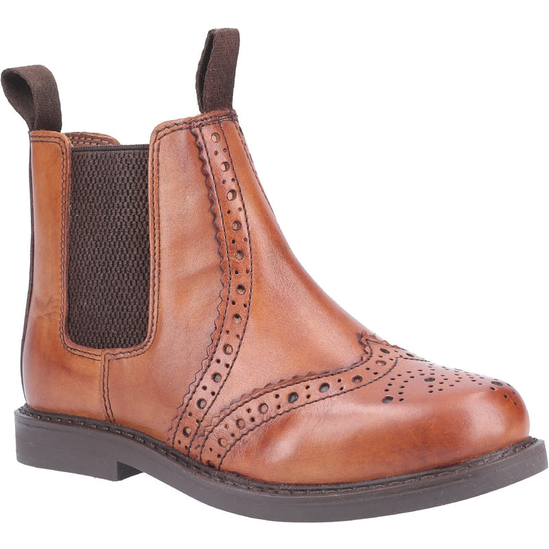 Cotswold Kids Nympsfield Brogue Pull On Chelsea Boots