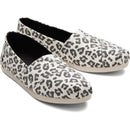 Toms Alpargata Ladies Slip On Snow Leopard Printed Shoes
