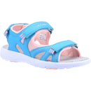Hush Puppies Kids Lilly Blue Quarter Strap Sandals