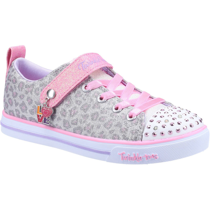 Skechers Twinkle Toes: Sparkle Lite - Leopard Shines Shoe