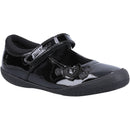 Black Rosanna Junior Patent School Shoes