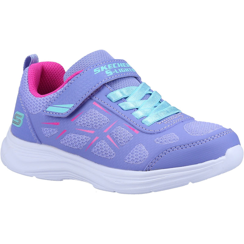 Skechers Girls Glimmer Kicks Fresh Glow Light Up Trainers