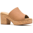 Hush Puppies Womens Tan Poppy Slide Sandal