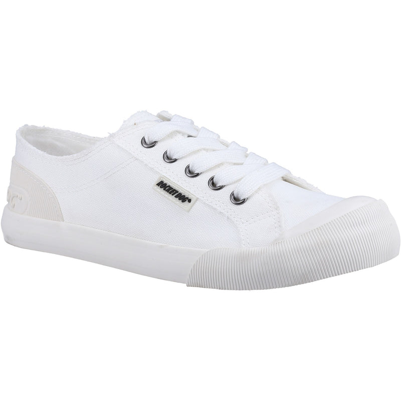 Rocket Dog Jazzin 12A Canvas White Foxing Sneaker