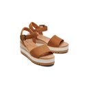 Toms Women's Diana Wedge Leather Sandal