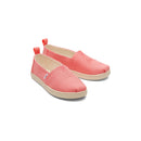 Toms Youth Alpargata Silver Glimmer Kids Shoe