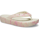 Crocs Classic Platform Snake Print Flip Flop