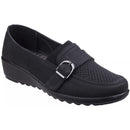 CV Caravelle Brampton Ladies Strap & Buckle Shoe