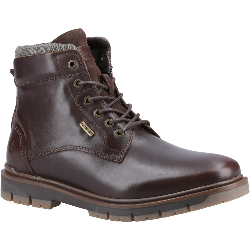 Hush Puppies Mens Peter Waterproof Leather Boots