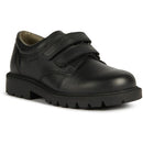 Geox Children Shaylax Double Row Leather Boys School Shoes