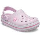 Crocband Clog - Sporty Slip-On with Bold Stripe, Croslite Foam, Pivoting Heel Strap, Lightweight, Water-Friendly, Breathable