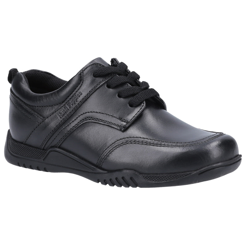 Hush Puppies Harvey Senior Single Fit Boys School Shoes