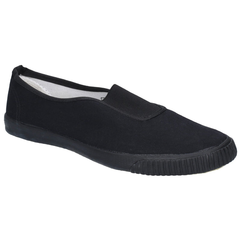 Misc Unisex Elasticated Gusset Plimsoll Rubber Sole