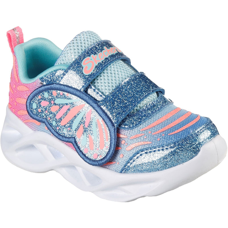 Skechers Kids Girls Twisty Brights-Wingin' It Sneaker