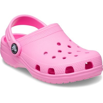 Crocs Classic Toddler Clog  Lightweight Comfortable Easy to Clean Pivoting Heel Straps  Ideal for Play Beach and Everyday Wear Stylish Kids Footwear