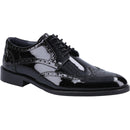 Hush Puppies Dustin Leather Brogue Patent Shoes