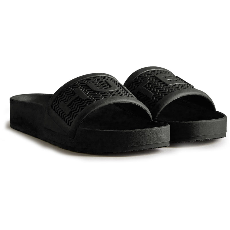 HUNTER HU Men's Bloom Algae Foam Slide Lightweight Sustainable Slip-On Sandals Open Toe Crafted from Eco-Friendly EVA & Recycled Algae for Comfort & Durability