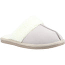 Hush Puppies Arianna Suede Faux Fur Lined Mule Slippers