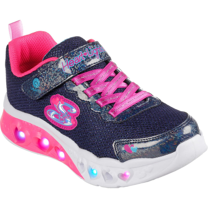 Skechers Flutter Heart Lights Bring Sparkle Girl's Shoes